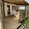 mobil home avec spacieuse terrasse a meschers proche de royan